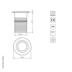 LuxR Lighting Modux 2 Wall Washer