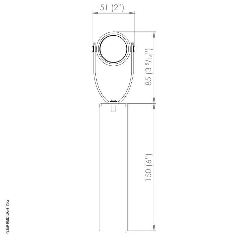 LuxR Lighting Modux 2 Stake Spot