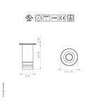 LuxR Lighting Modux Micro Darklighter