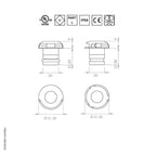 LuxR Lighting Modux Micro Path Light